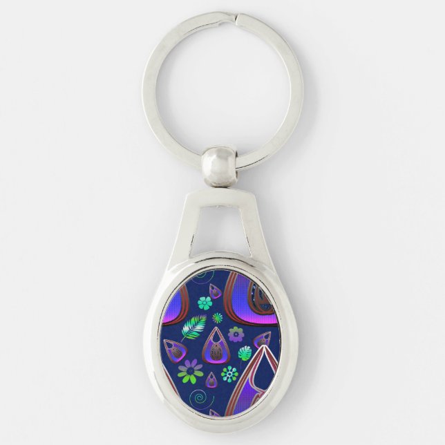 Llavero Boho My Treasure 0 Pattern (Anverso)