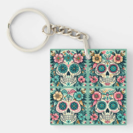 Llavero Boho Sugar Skulls
