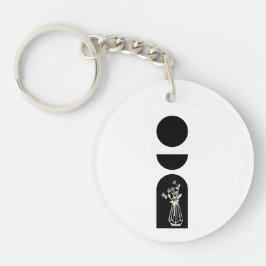 Llavero Boho Sun Moon Flower Pot boho bohemian