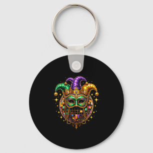 Llavero Bola de Disco Mardi Gras Carnaval Amantes de la Fi
