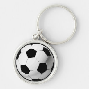 Llavero Bola de Fútbol Adorable – Regalo Divertido para Am