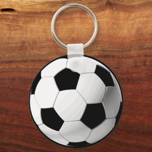 Llavero Bola de Fútbol Adorable – Regalo Divertido para Am