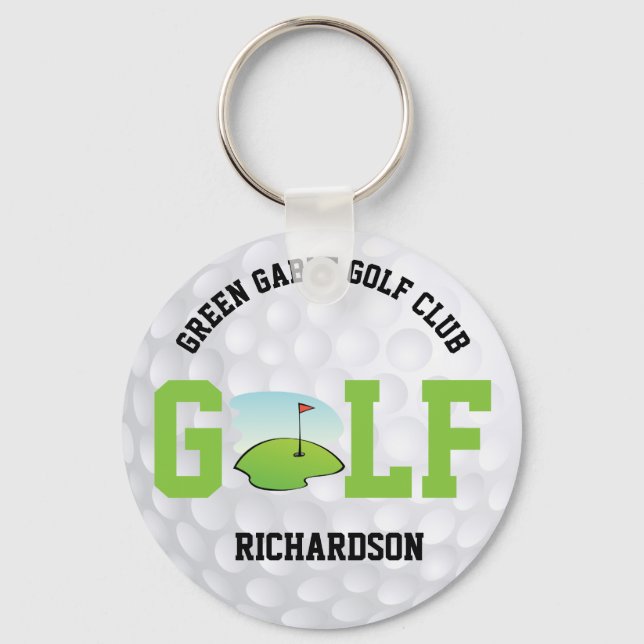 Llavero Bola de golf - Keychain personalizada (Anverso)
