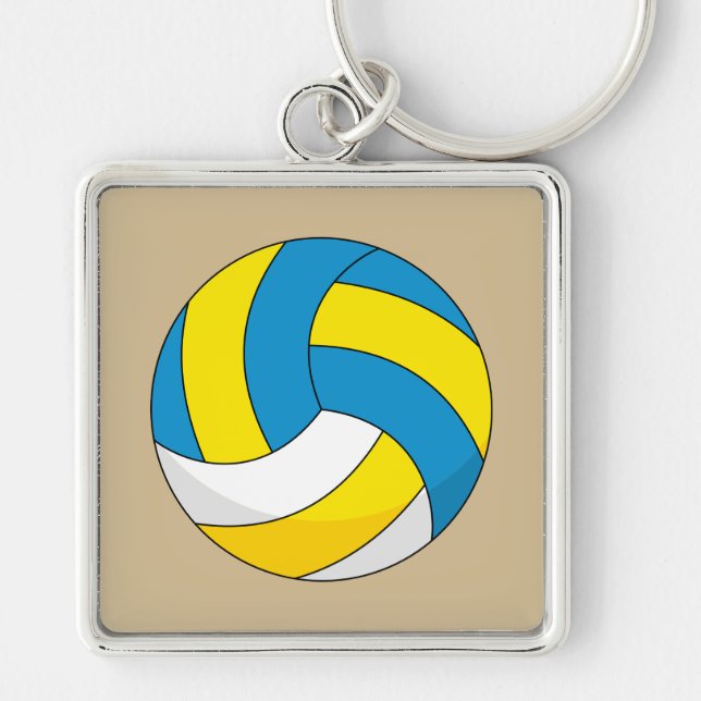 Llavero Bola de voleibol personalizado (Frente)