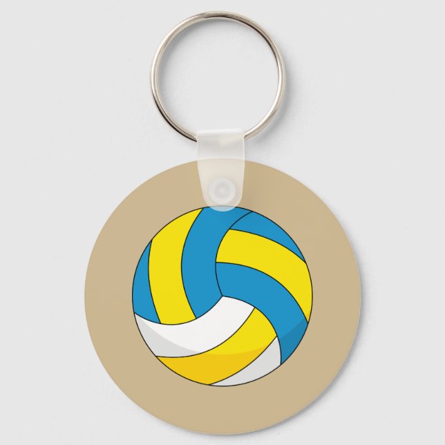 Llavero Bola de voleibol personalizado (Anverso)