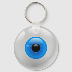 LLAVERO BOLA DEL OJO AZUL