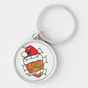 Llavero Bola deportiva de Santa Fútbol Hombres Navidades