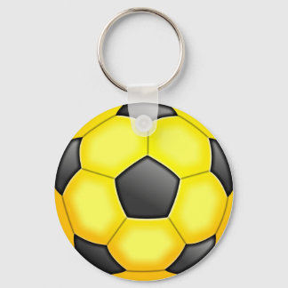 Llavero Bolas de fútbol coloridas
