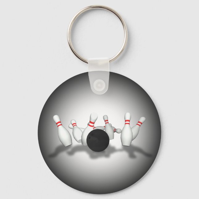 Llavero Bolas y pines: Modelo 3D: Keychain (Anverso)