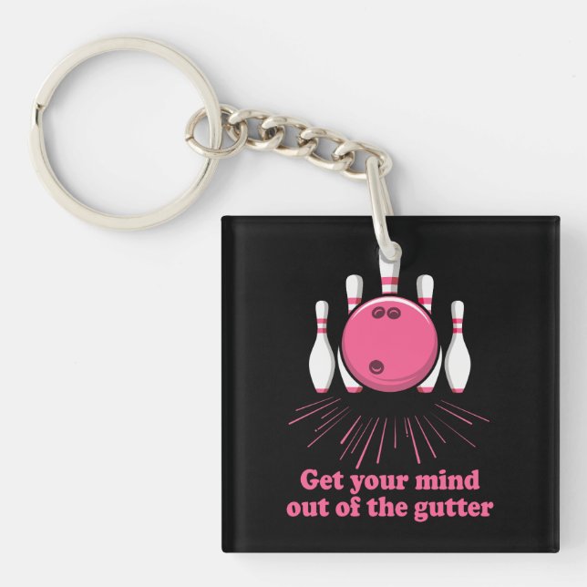 Llavero Boliche Que Te Quiten La Idea De Un Cabrón Gracios (Frente)