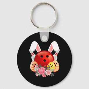 Llavero Boliche Semana Santa Bunny Egg Flowers Pascha Bow