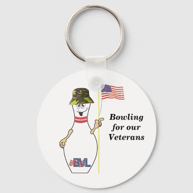 Llavero Bolos para nuestros veteranos (Anverso)
