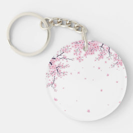 Llavero Bolsa de Arte Japonés Flor de Cerezo Sakura