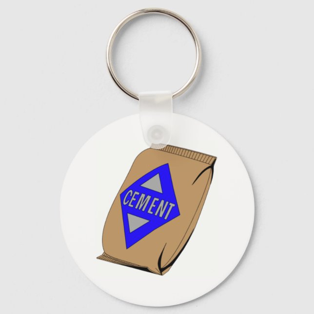Llavero Bolsa de cemento (Anverso)