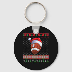 Llavero Bolsa de fútbol Santa Hat Navidades Fun Ball Santa