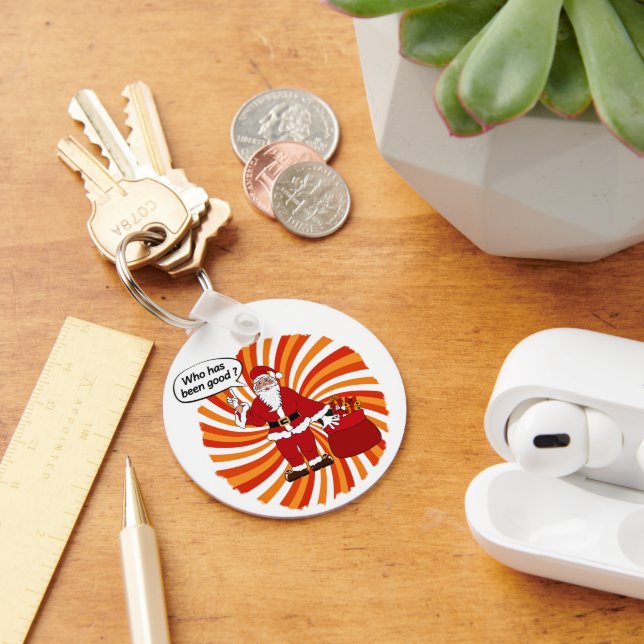 Llavero Bolsa de regalo de Santa Claus (Escritorio )