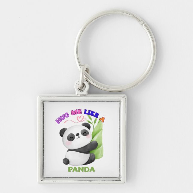 Llavero 🐼 Bolsas De Pocket Panda - ¡Lleva Alegría Cuta! (Frente)