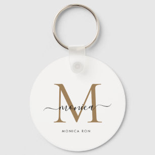 Llavero Bolso de mano con monograma personalizado