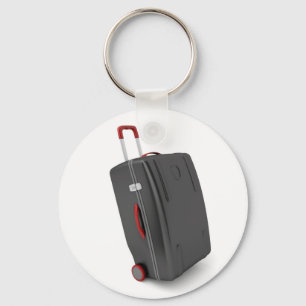 Llavero Bolso negro del viaje