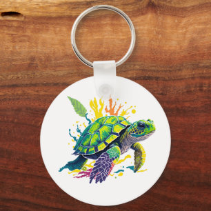 Llavero Bolso Tote Turtle-y Fine en un Día de Verano