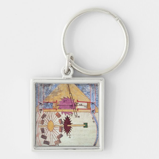 Llavero Bomba de agua, del 'libro del conocimiento de (Frente)