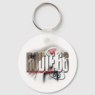 Llavero Bomba de gas vieja - ruta 66