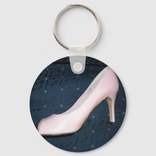 Llavero Bombas/zapatos de tacón alto rosado