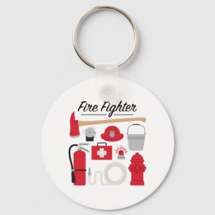 Llavero Bombero