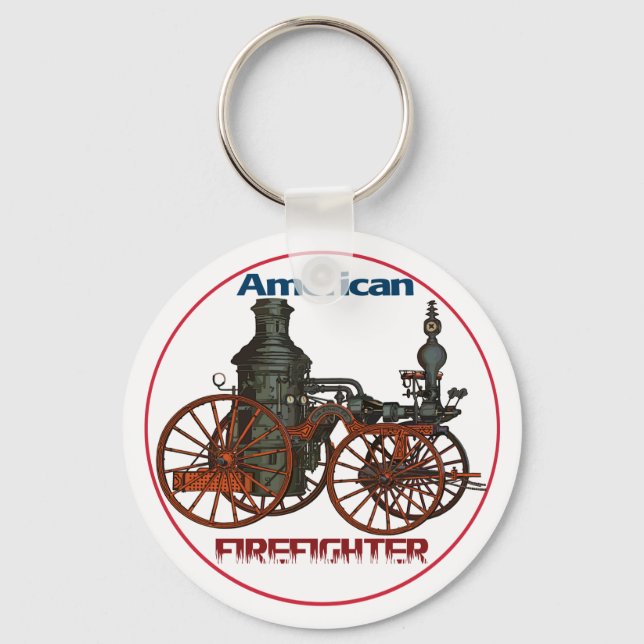 Llavero Bombero estadounidense (Anverso)
