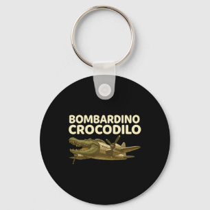 Llavero Bomrdino Crocodilo - Divertido Brainrot Italiano p