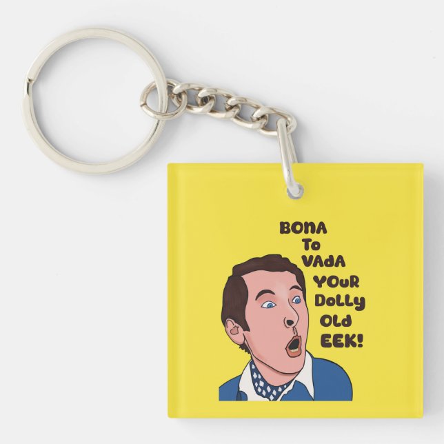 Llavero Bona a la camiseta de la vada (Frente)