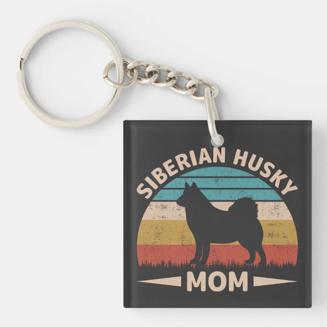 Llavero Bond Husky Mama Especial Siberiana Husky Mama (Frente)