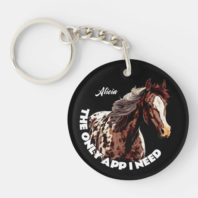 Llavero Bonito Appaloosa (Frente)