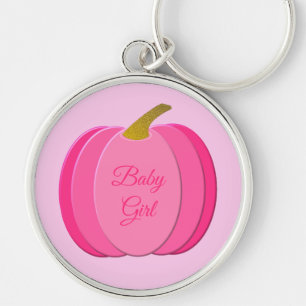 Llavero Bonito Bebé Rosa Bebé Calabaza Personalizado