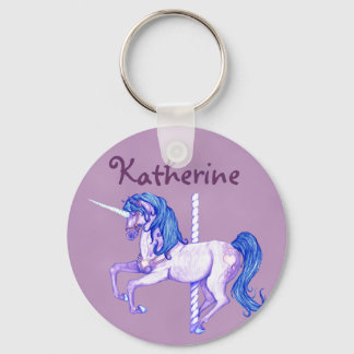 Llavero Bonito Carousel Unicorn