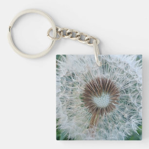 Llavero Bonito Dandelion blanco