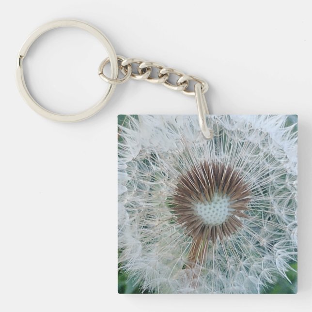 Llavero Bonito Dandelion blanco (Frente)