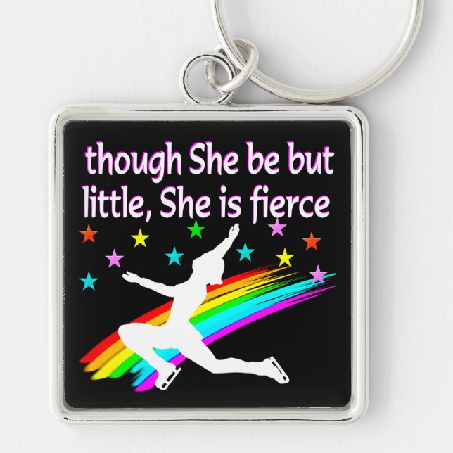 LLAVERO BONITO DISEÑO DE PATINAJE DE FIGURA (Frente)