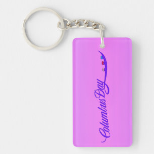Llavero Bonito en morado -
