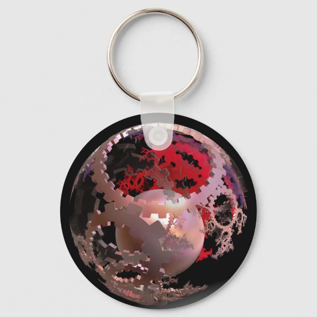 Llavero Bonito en perros rosados (Anverso)