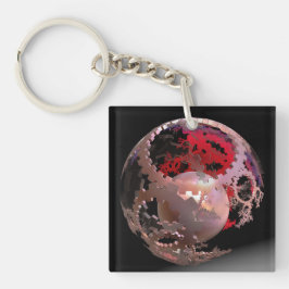 Llavero Bonito en perros rosados