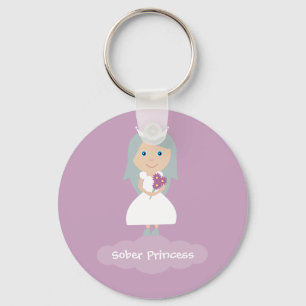 Llavero Bonito lilac Sober Princess keychain