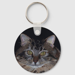 Llavero Bonito Maine Coon Cat