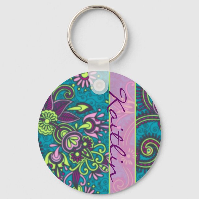 Llavero Bonito Paisley Keychain (Anverso)