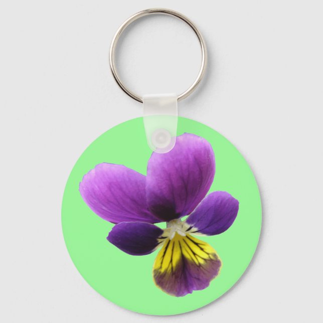 Llavero Bonito Pansy Keychain (Anverso)