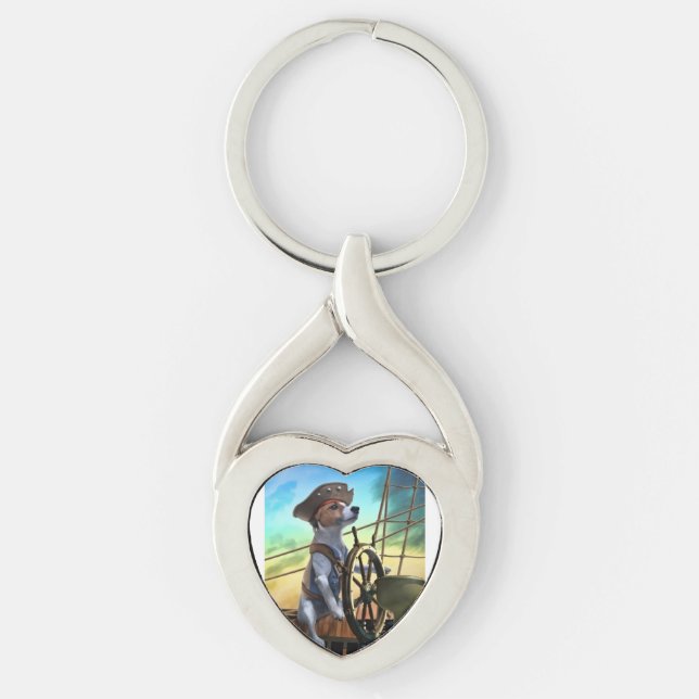 llavero bonito para amantes de los perros (Anverso)