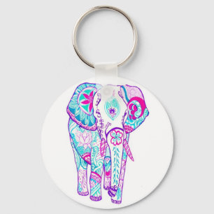 Llavero Bonito Pequeño y Hermoso Elefante