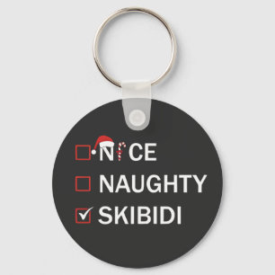 Llavero Bonito travieso Skibidi divertido Navidad Gen Alph