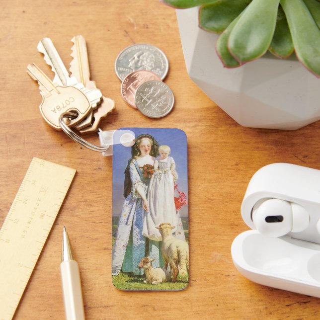 Llavero Bonitos Baa Lambs de Ford Madox Brown (Escritorio )