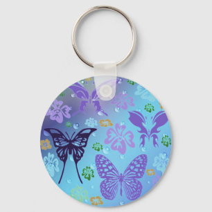 Llavero Bonitos Blues Butterflies